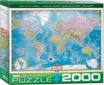 Eurographics Puzzle Mapa světa 2000…