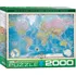 Puzzle Eurographics Puzzle Mapa světa 2000 dílků