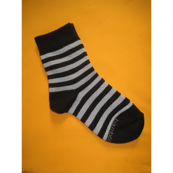 Trepon, ČR Bambusové ponožky Babar Barva: šedá+černá, Velikost: 16-18 (24-27)