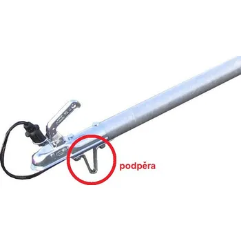 Přívěs podpěra trubkové oje pro přívěsy DV , NP