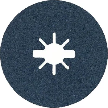 Brusný kotouč Fíbrový brusný kotouč na kov pro úhlové brusky se systémem X-LOCK Bosch Best for Metal - 125mm, zrnitost 80, 22.23mm, R574 (2608619162)