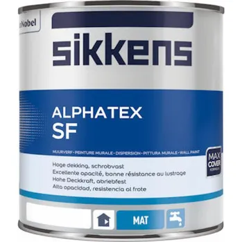 barva na zeď Sikkens Alphatex SF bílá, barevná 1 litr bílá RAL 9016
