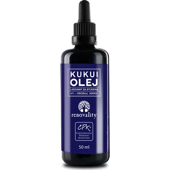 Tělový olej Renovality Kukui olej lisovaný za studena 50 ml
