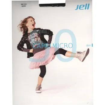 Dívčí legíny xcena Capri mikrovlákno s elastanem 50 DEN černé Velikost: 110 /116