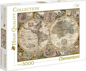 Puzzle Clementoni Mapa antická 3000 dílků 