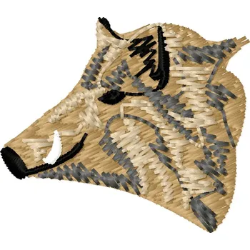 Kravata HEDVA ČESKÝ BROKÁT Výšivka DIVOČÁK