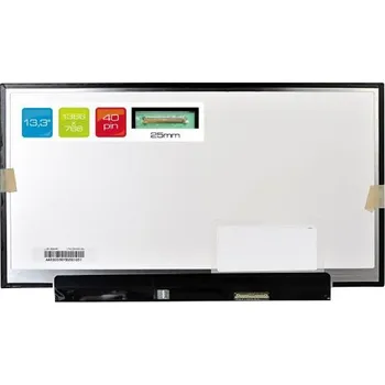 Náhradní displej pro notebook LTN133AT25-T01 LCD 13.3" 1366x768 WXGA HD LED 40pin Slim display displej matný povrch
