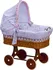 Kolébka pro miminko Scarlett Proutěný košík s boudičkou Gusto