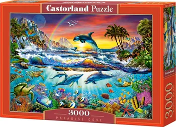 Puzzle Castorland puzzle Rajská Zátoka 3000 dílků