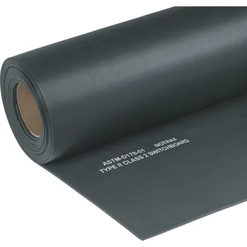 Rohožka Černá elektroizolační rohož Switchboard Class 2 - délka 150 cm, šířka 91 cm, výška 0,64 cm