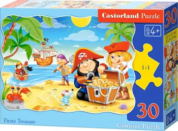 Puzzle Castorland Piráti 30 dílků