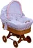 Kolébka pro miminko Scarlett Proutěný košík s boudičkou Gusto