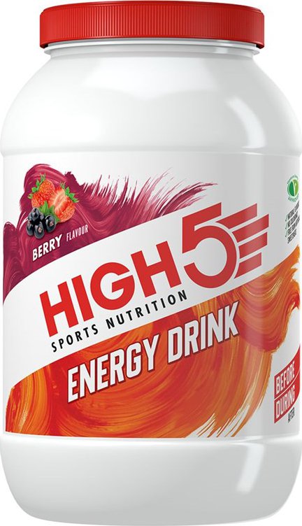Boisson Énergétique HIGH5 ENERGY DRINK (1kg) Fruits Rouge