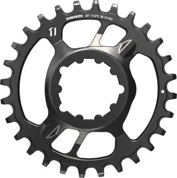 Klika na kolo SRAM převodník X-SYNC 2 30z 11s DirectMount 3 mm offset Steel 3.5 mm (Black)