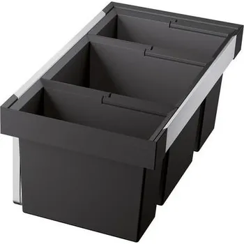 Blanco Flexon II 80/3 1 x 19 l + 1 x 30 l + 1 x 16 l černý