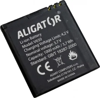 baterie pro mobilní telefon Originální Aligator AV650BAL