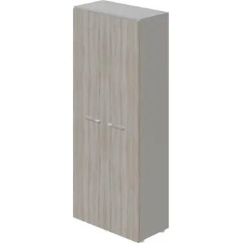 Šatní skříň Šatní skříň dvoudvéřová Lorenc I - šedá/driftwood