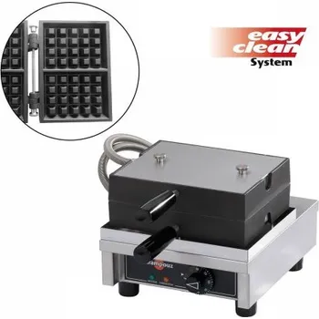 Vaflovač Vaflovač jednoduchý Krampouz WECAFC, Lutych 4x5, sklopný 90°, EasyClean