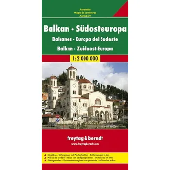 Automapa: Balkán 1:2 000 00 - Freytag & Berndt