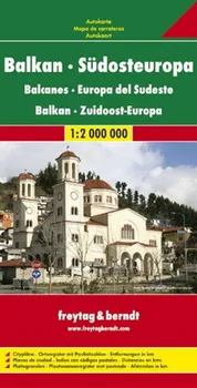 Automapa: Balkán 1:2 000 00 - Freytag & Berndt