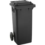Proteco Popelnice s kolečky 240 l černá