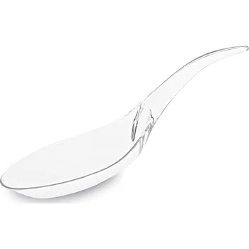 Jednorázové nádobí Wimex Fingerfood Asia lžička čirá 50 ks 12 cm