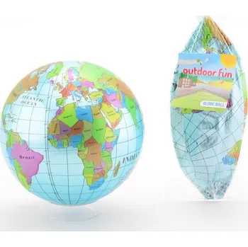 Johntoy Nafukovací míč zeměkoule 20 cm Nafukovací míč Johntoy Nafukovací míč zeměkoule 20 cm