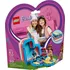 Stavebnice LEGO LEGO Friends 41387 Olivia a letní krabička ve tvaru srdce