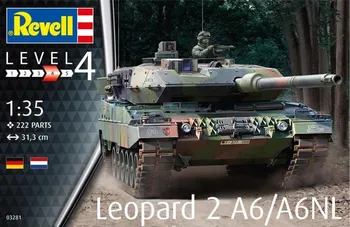 Plastikový model Revell Leopard 2A6/A6NL 1:35
