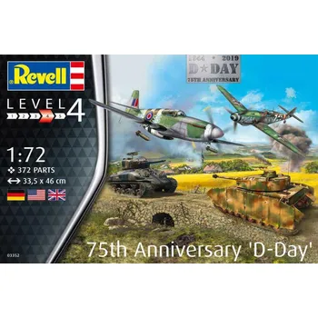 Plastikový model Revell 75 Years D-Day 1:72 