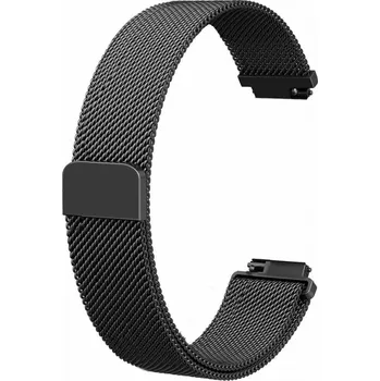 Příslušenství k chytrým hodinkám eses Milánský tah pro Fitbit Inspire 1, 2, HR, Ace 2 a 3 - Velikost S, černý
