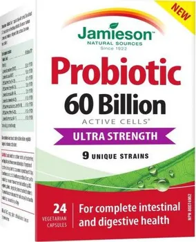 Jamieson Probiotic 60 miliard Ultra Strength 24 cps.