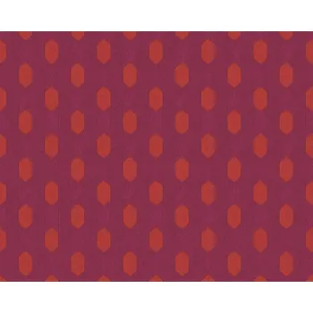 Tapeta Vliesová tapeta 36973-1 oranžová, fialová geometrická / Vliesové tapety na zeď 369731 Absolutely Chic (0,53 x 10,05 m) A.S.Création