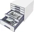 Zásuvkový kontejner Box zásuvkový Leitz WOW 5 zásuvek šedý/bílý