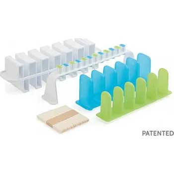 fomička na zmrzlinu Forma L‘ITALIANO na výrobu ovocných nanuků s dvojitou příchutí, sada 4 díly, sada na zmrzlinu Sleva 475Kč