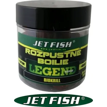 Boilies Jet Fish rozpustné boilies Legend Range 20 mm/250 ml příchuť: Žlutý impuls - Ořech/Javor
