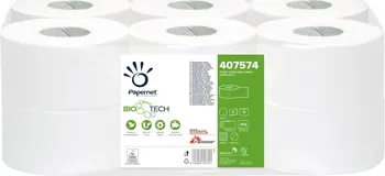 Toaletní papír Papernet BioTech Jumbo190 2vrstvý 12 ks