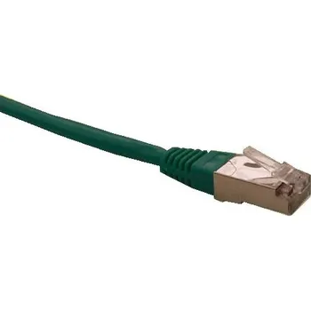 Síťový kabel Patch cord FTP cat5e 0,25M zelený