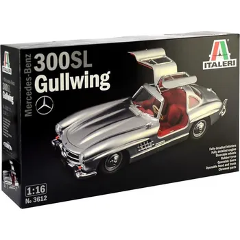 Plastikový model Italeri Mercedes-Benz 300 SL Gullwing 1:16