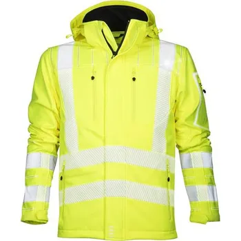 pracovní bunda ARDON Signal výstražná softshelová bunda žlutá