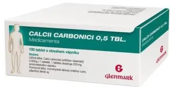 Léky na klouby a kosti Glenmark Medicamenta Calcii Carbonici