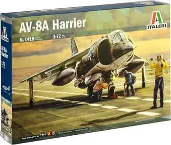 Plastikový model Italeri AV-8A Harrier 1:72