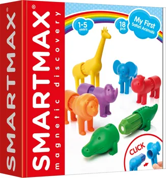 Stavebnice ostatní SmartMax Moje první Safari zvířátka