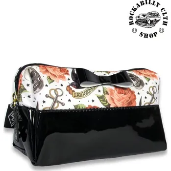 Kosmetická taška Taštička Kosmetická Liquor Brand Rose Tattoo
