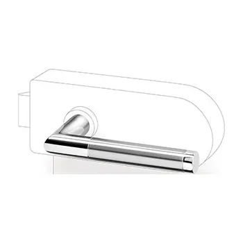 Dveřní kování Luka klika pár nerez bez rozet (Luka klika pár nerez bez rozet)