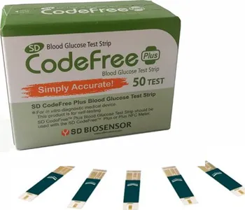 Testovací proužek do glukometru Celimed Proužky testovací pro SD Codefree PLUS 50 ks