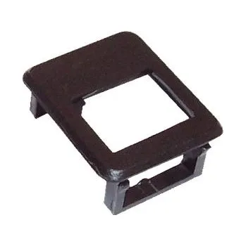 DATACOM Rámeček pro keystone do modulár.patch panelu černý