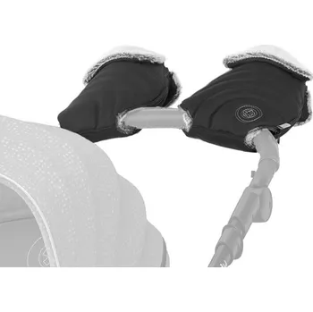 Rukávník Kiddy s kožešinou 2 ks Onyx Black