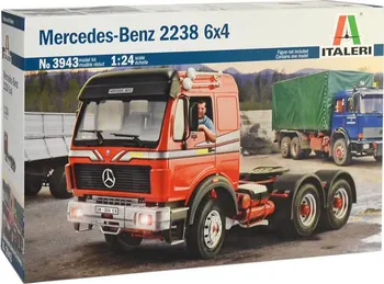 Plastikový model Italeri Mercedes-Benz 2238 6x4 1:24