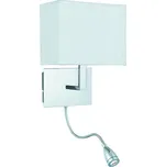 Searchlight 6519CC LED nástěnné svítidlo Wall 1x60W | E27 + LED | 75lm | 6000K - bílá + sada - Trio LED žárovka 2x10W | E27 | 3000K | 806lm